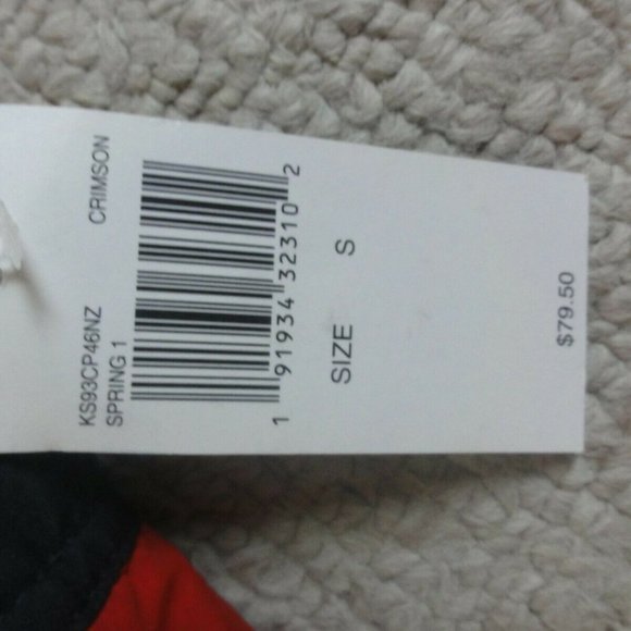 Sold Michael Kors red navy Men's Swim shorts - Picture 2 of 4